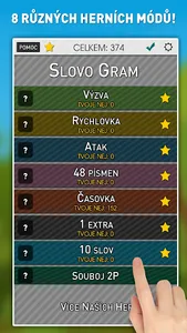 Slovo Gram - Česká Slovní Hra screenshot 5