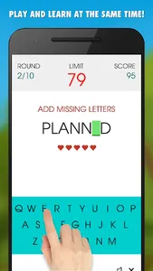 Spelling Gaps screenshot 1