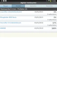 Digitale Toetskaarten App screenshot 0