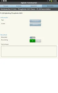 Digitale Toetskaarten App screenshot 1