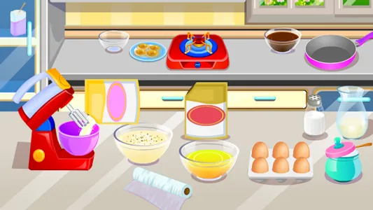 Cake Girls Games Cooking games screenshot 1