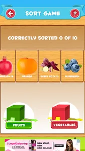 Learn Fruits and Vegetables screenshot 13