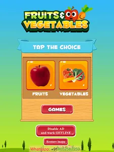 Learn Fruits and Vegetables screenshot 16