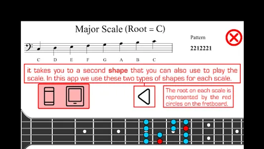 Bass Scales screenshot 2