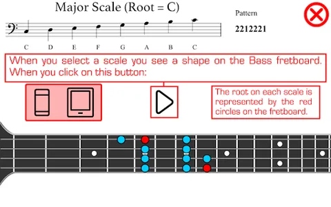 Bass Scales PRO screenshot 10