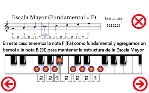 Escalas para Piano PRO. screenshot 11