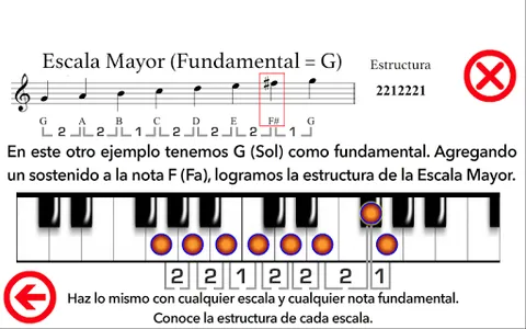 Escalas para Piano PRO. screenshot 12