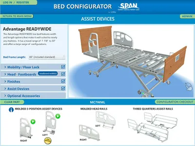 Span Bed Configurator screenshot 0