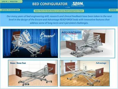 Span Bed Configurator screenshot 2
