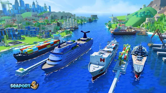 Sea Port: Cargo Boat Tycoon screenshot 15