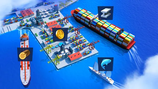 Sea Port: Cargo Boat Tycoon screenshot 20