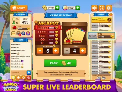 Bingo Kingdom Arena-Tournament screenshot 11