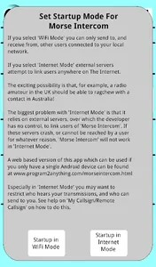 Morse Code Intercom screenshot 0