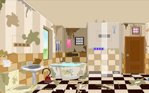 3D Escape Messy Bathroom screenshot 13