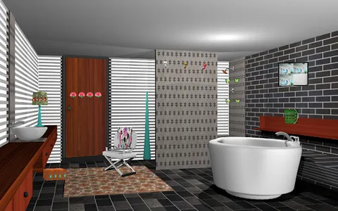 3D Escape Messy Bathroom screenshot 14