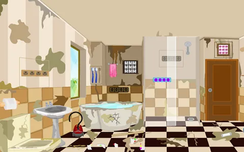 3D Escape Messy Bathroom screenshot 16