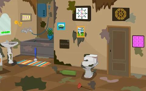 3D Escape Messy Bathroom screenshot 21