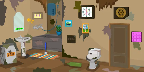 3D Escape Messy Bathroom screenshot 4