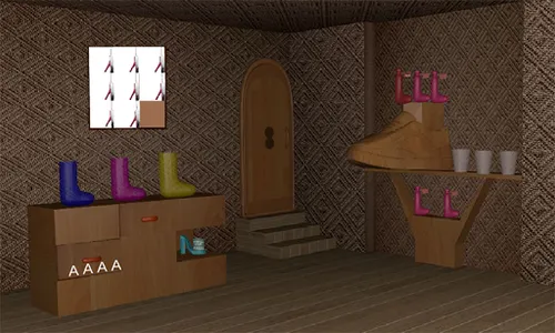 3D Escape Games-Puzzle Boot Ho screenshot 4