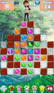 Candy Girl - Cute match 3 game screenshot 15