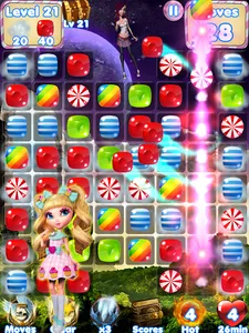 Candy Girl - Cute match 3 game screenshot 19