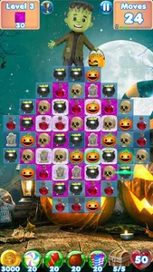 Halloween Games 2 - fun puzzle screenshot 1