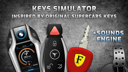 Keys simulator and cars sounds screenshot 10