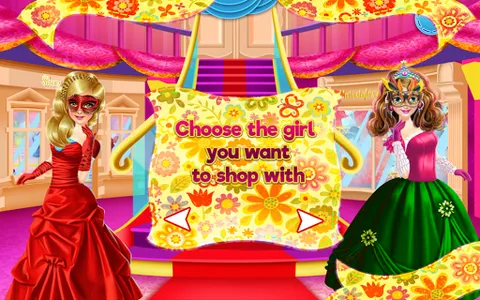 Princesses Masquerade Shopping screenshot 1