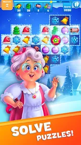 Christmas Sweeper 3 - Match-3 screenshot 1