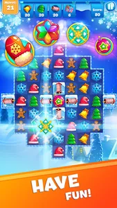 Christmas Sweeper 3 - Match-3 screenshot 2