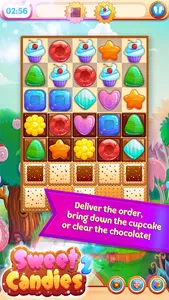 Sweet Candies 2 - Match 3 screenshot 2