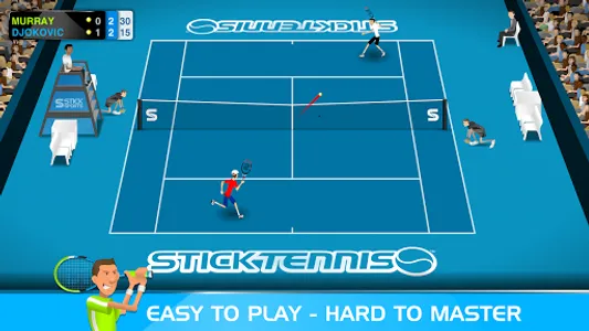 Stick Tennis screenshot 0