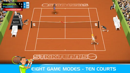 Stick Tennis screenshot 2