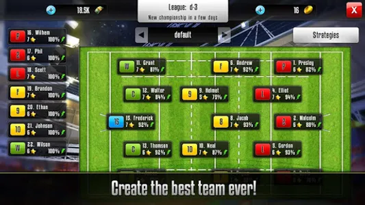 Rugby Manager screenshot 11