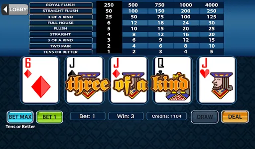 Video Poker screenshot 10