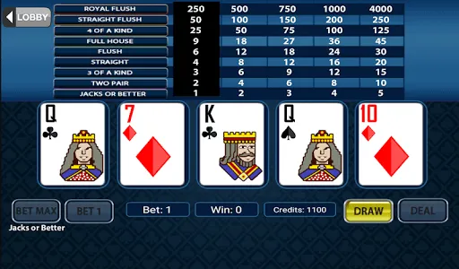 Video Poker screenshot 15