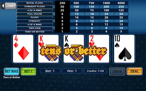 Video Poker screenshot 20