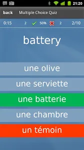 Learn French Flashcards screenshot 3