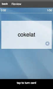 Learn Indonesian Flashcards screenshot 1