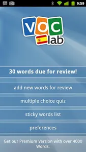Learn Spanish Flashcards screenshot 0