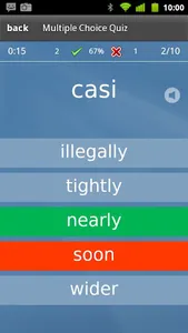 Learn Spanish Flashcards screenshot 3