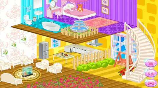 Princess New Doll House Design screenshot 0