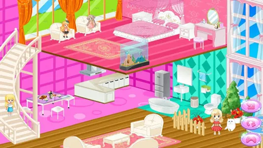 Princess New Doll House Design screenshot 12