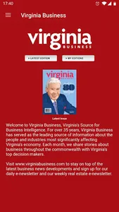 Virginia Business screenshot 0