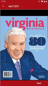 Virginia Business screenshot 2