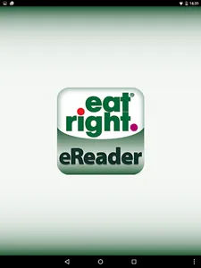 eatright eReader screenshot 2