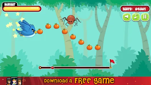 Crazy Hungry Birds screenshot 1