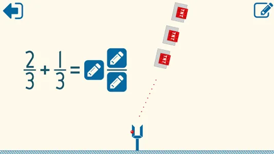 Adding Fractions Math Game screenshot 15