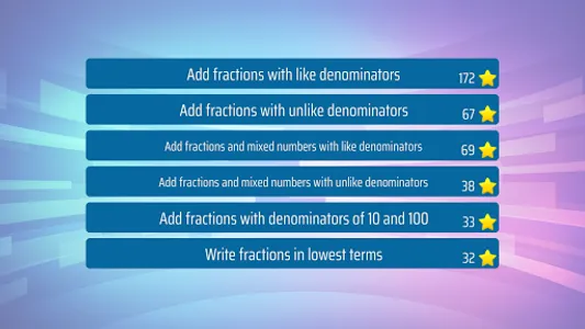 Adding Fractions Math Game screenshot 16