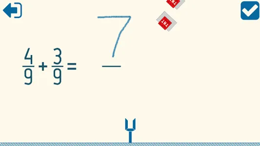 Adding Fractions Math Game screenshot 21